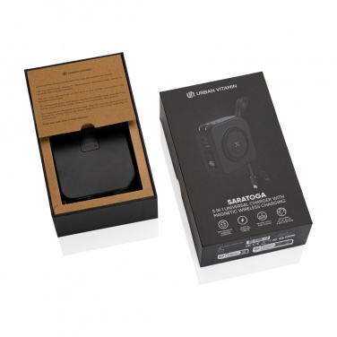 Logotrade Werbegeschenke das Foto: Urban Vitamin Saratoga 5-in-1 universal Charger