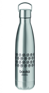 Logotrade Werbegeschenke das Foto: Doppelwandige Flasche 500ml