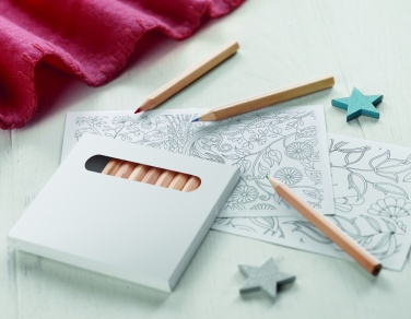 Logotrade Firmengeschenke das Foto: Mal-Set mit Buntstiften