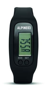 Logotrade Geschäftsgeschenke das Foto: Pedometer Armband FIT SET