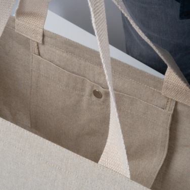 Logotrade Firmengeschenke das Foto: Große Baumwolltasche Pilar