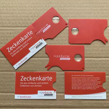 Logotrade Geschäftsgeschenke das Foto: Individuelles Zeckenentfernungswerkzeug