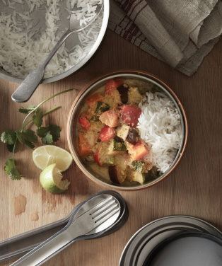 Logotrade Werbeartikel das Foto: Black+Blum Glass Lunch Bowl 750ml