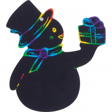 Logotrade Geschäftsgeschenke das Foto: Rubbel-Weihnachtsornamente SÜDPOL