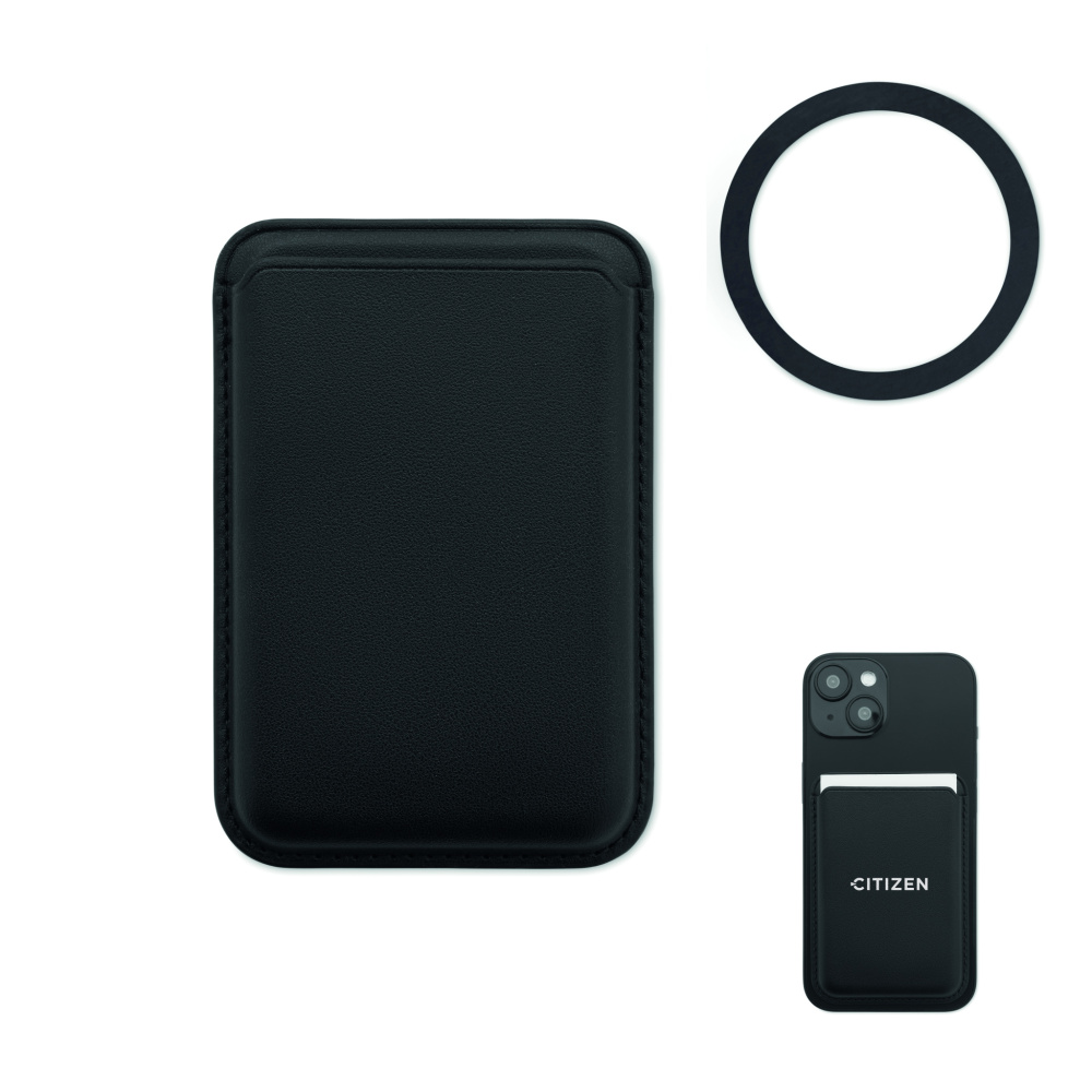 Logotrade Firmengeschenke das Foto: Kreditkartenhalter magnetisch