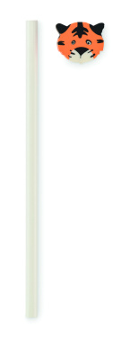 Logotrade Werbeartikel das Foto: Holzbleistift mit Radiergummi