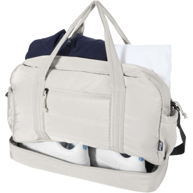 Logotrade Logogeschenke das Foto: Puffer GRS recycelte Reisetasche mit isoliertem Boden 30L