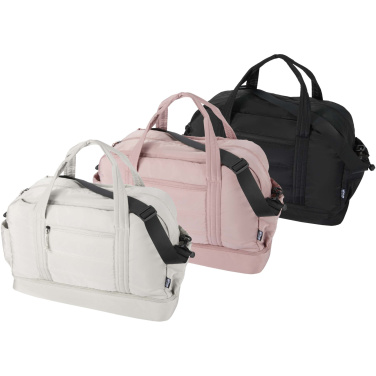 Logotrade Logogeschenke das Foto: Puffer GRS recycelte Reisetasche mit isoliertem Boden 30L