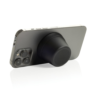 Logotrade Geschäftsgeschenke das Foto: Nivio magnetischer 5W-Speaker aus RCS recyceltem Aluminium