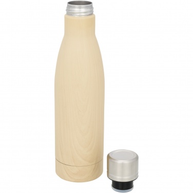 Logo trade business gift photo of: Vasa 500 ml wood-look copper vacuum insulated bottle