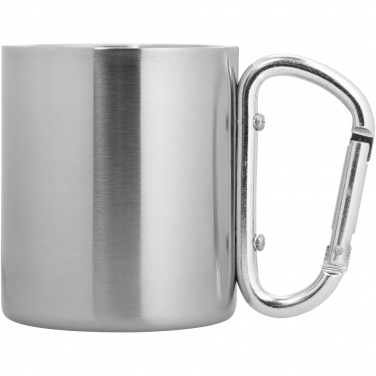 Logotrade advertising product image of: Alps 200 ml insulated mug with carabiner