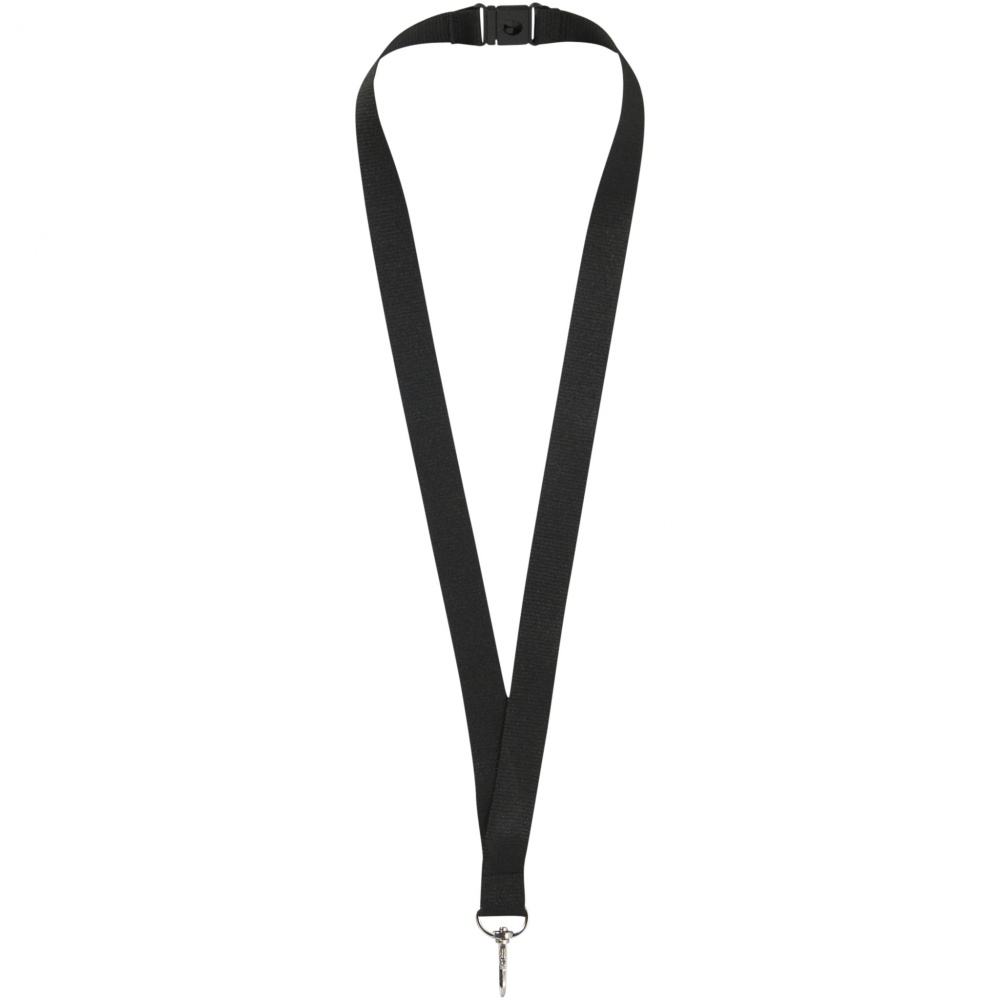 Logotrade promotional giveaway image of: Lago lanyard with break-away closure