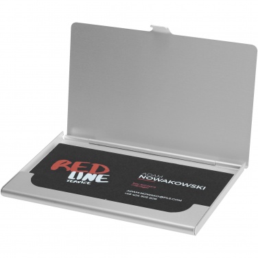 Logo trade promotional merchandise photo of: Shanghai business card holder