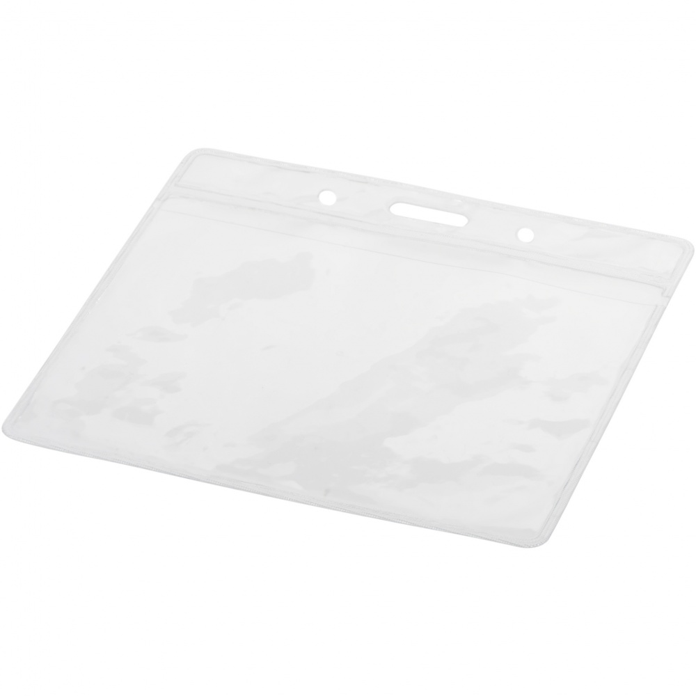 Logo trade promotional products image of: Serge transparent badge holder