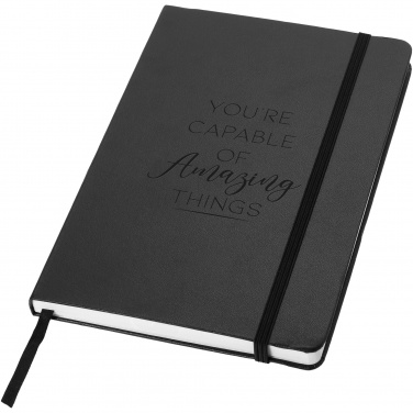 Logo trade promotional items image of: Classic A5 hard cover notebook