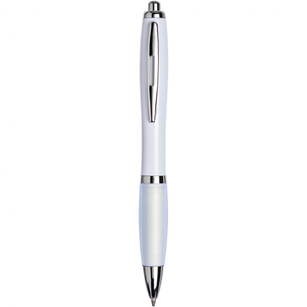 Logotrade promotional merchandise picture of: Nash ballpoint pen with coloured barrel and grip