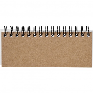 Logo trade promotional item photo of: Spinner spiral notebook with coloured sticky notes
