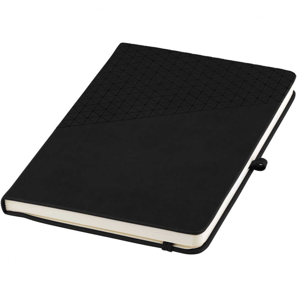 Logo trade promotional merchandise photo of: Theta A5 hard cover notebook