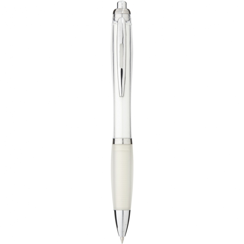 Logotrade promotional merchandise photo of: Nash ballpoint pen coloured barrel and grip