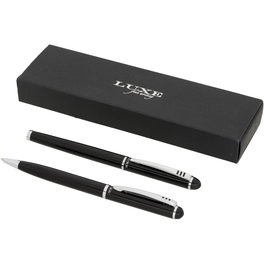 Logo trade business gift photo of: Andante duo pen gift set