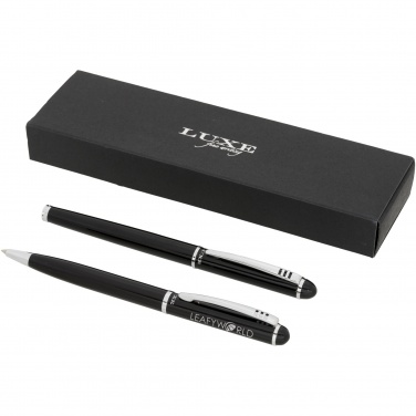 Logo trade promotional products image of: Andante duo pen gift set