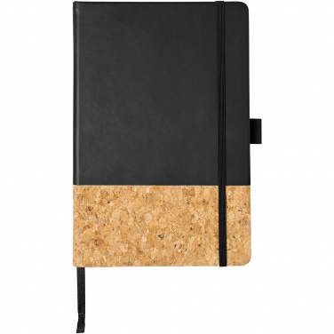 Logo trade business gift photo of: Evora A5 cork thermo PU notebook