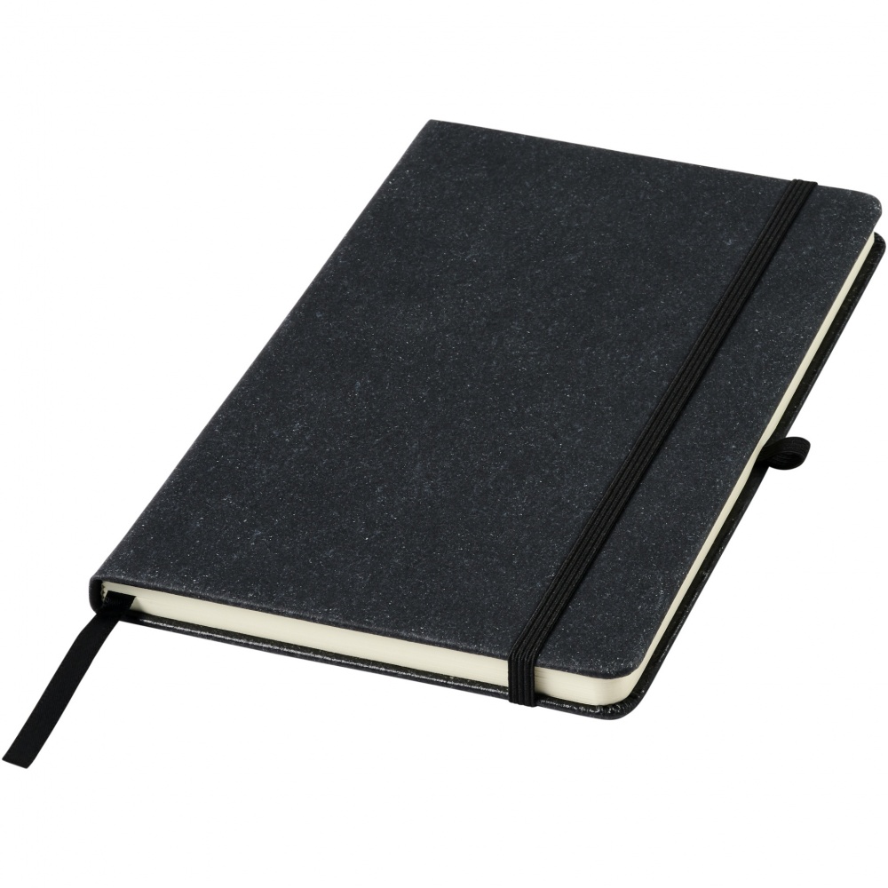 Logo trade business gift photo of: Atlana leather pieces notebook
