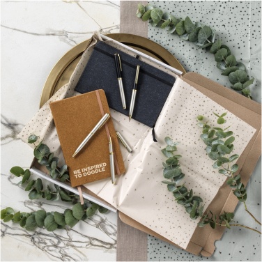 Logotrade promotional merchandise picture of: Atlana leather pieces notebook