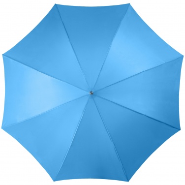 Logo trade promotional items picture of: Lisa 23" auto open umbrella with wooden handle