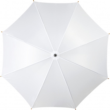 Logo trade promotional products picture of: Kyle 23" auto open umbrella wooden shaft and handle