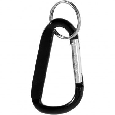 Logo trade promotional merchandise image of: Timor carabiner keychain