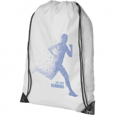 Logo trade promotional gift photo of: Oriole premium drawstring bag 5L