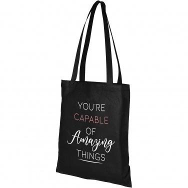 Logo trade promotional merchandise image of: Zeus large non-woven convention tote bag 6L