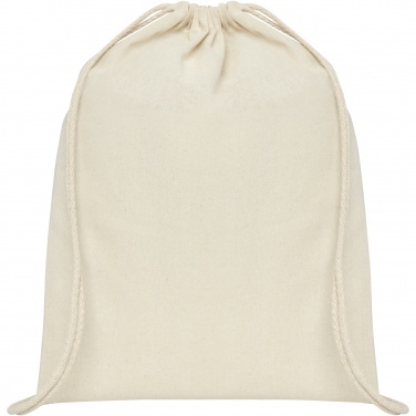 Logotrade promotional gift picture of: Oregon 100 g/m² cotton drawstring bag 5L