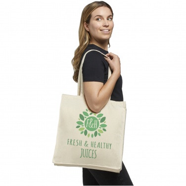Logo trade promotional gift photo of: Odessa 220 g/m² cotton tote bag 13L