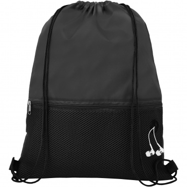 Logo trade promotional giveaway photo of: Oriole mesh drawstring bag 5L