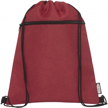 Logo trade promotional merchandise photo of: Ross RPET drawstring bag 5L