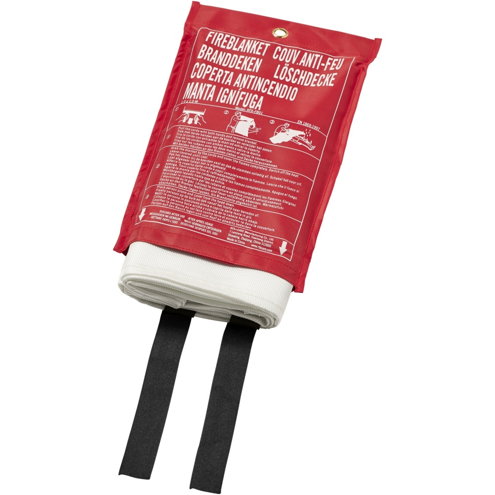 Logo trade promotional gifts image of: Margrethe emergency fire blanket