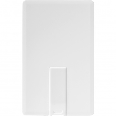 Logo trade promotional items picture of: Slim card-shaped 4GB USB flash drive