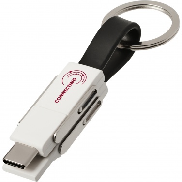 Logo trade promotional item photo of: One 4-in-1 cable