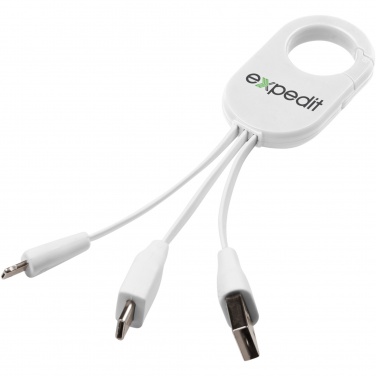 Logo trade promotional merchandise photo of: Troop 3-in-1 charging cable