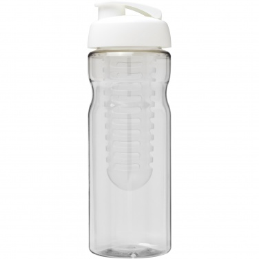 Logo trade promotional merchandise photo of: H2O Active® Base 650 ml flip lid sport bottle & infuser