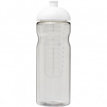 Logo trade promotional giveaways image of: H2O Active® Base 650 ml dome lid sport bottle & infuser