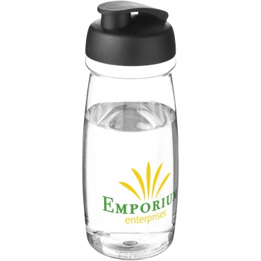 Logo trade advertising products image of: H2O Active® Pulse 600 ml flip lid sport bottle