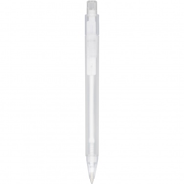 Logo trade promotional giveaways picture of: Calypso frosted ballpoint pen
