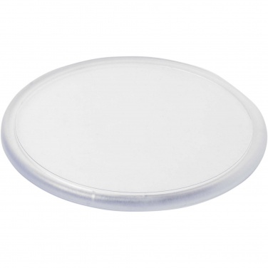 Logo trade promotional merchandise image of: Ellison round plastic coaster with paper insert