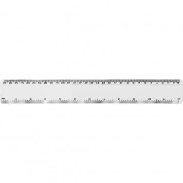 Logotrade promotional product image of: Renzo 30 cm plastic ruler