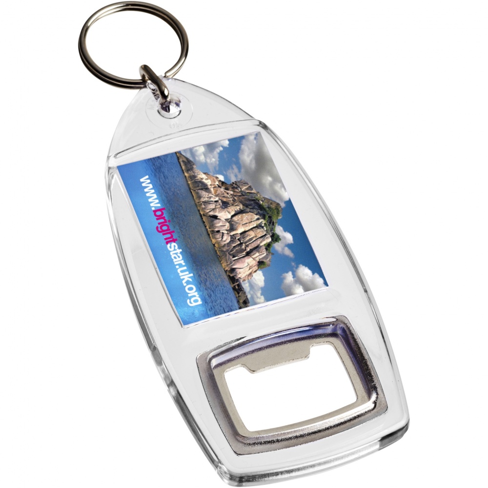 Logotrade promotional merchandise picture of: Jibe R1 bottle opener keychain