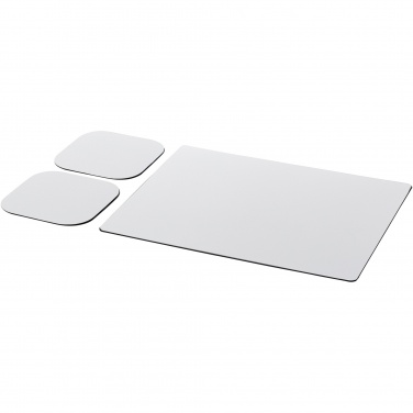 Logotrade promotional giveaways photo of: Brite-Mat® mouse mat and coaster set combo 3