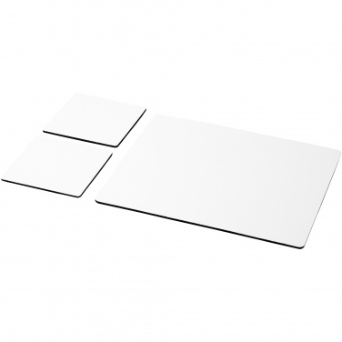 Logo trade promotional items picture of: Q-Mat® mouse mat and coaster set combo 3